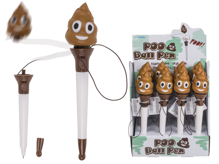 Kynä kakkaemoji - Kynät ja kumit - 30899 - 1