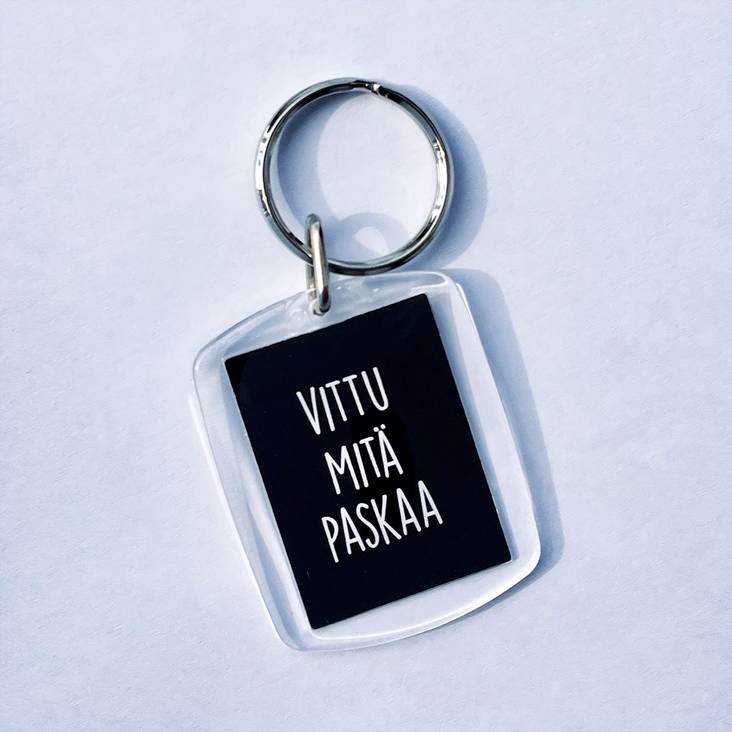 Mustan puhuva avaimenperä - Avaimenperät - 31749 - 1