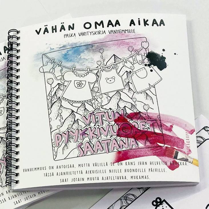 Vähän omaa aikaa värityskirja - Muut - 31439 - 1