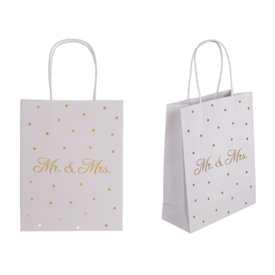 Paperinen lahjakassi,mr & mrs - Lahjapakkaukset - 32199 - 1